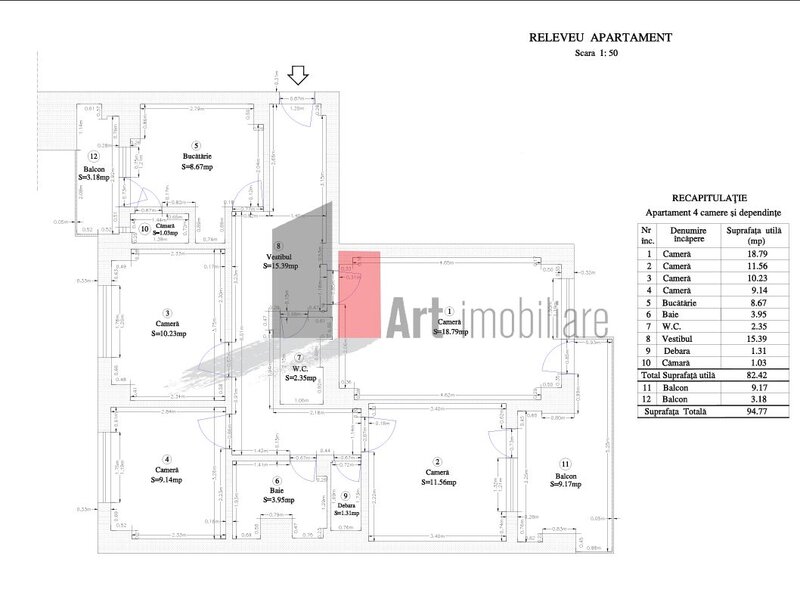 Lacul Tei- Parcul Circului apartament 4 camere